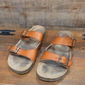 Cat & Jack Tan Slip-On Sandals